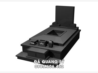 TOP 8 Mẫu Mộ đá granite đẹp, đơn giản tại Hoa viên nghĩa trang sinh thái