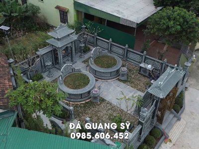 Xây sửa mộ bằng Mẫu Mộ tròn đẹp, chuẩn phong thủy.