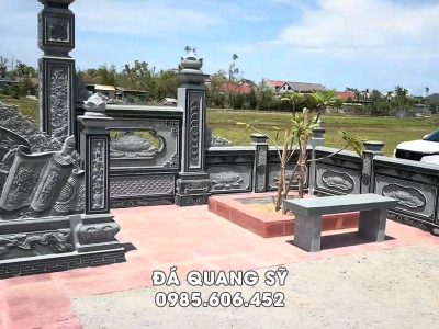 Bo tri thiet ke lang mo da chuan phong thuy