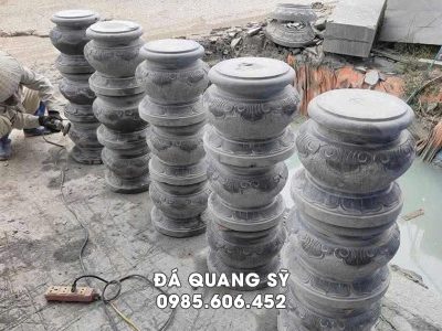 Chân Tảng Đá Kê Cột Gỗ Đẹp – Mẫu Đá Kê Nhà Gỗ, Nhà Thờ Họ Cao Cấp