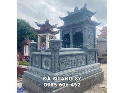 Làm Mộ Đá Đôi Theo Yêu Cầu – Bền Đẹp Trọn Đời