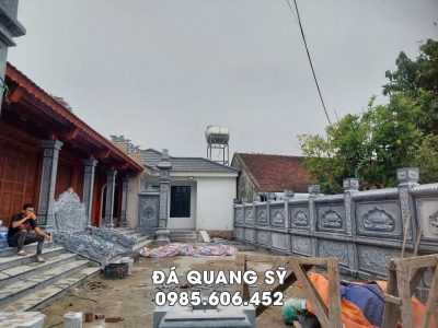 Lắp đặt Lan can đá Nhà thờ, Cột đá Nhà thờ tổ/họ đẹp, chất lượng