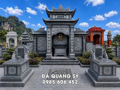Lăng Mộ Đá Cho Bố Mẹ – Nơi Gửi Trọn Đạo Hiếu Con Cháu