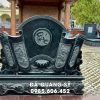 Mẫu Cuốn thư đá Nhà Mồ đẹp tại Cà Mau