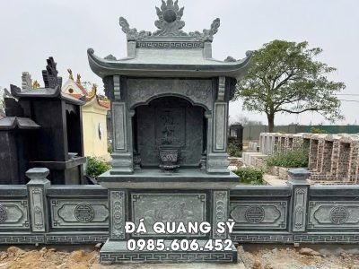 Mẫu Lăng thờ 1 mái đẹp - Lăng thờ đơn 1 mái
