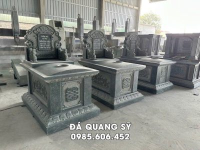 Mẫu Mộ đá đơn tại Làng đá mỹ nghệ Ninh Bình