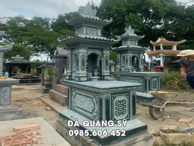 Mẫu mộ đá 2 mái đẹp - Lưu ý khi xây Mộ đá 2 mái