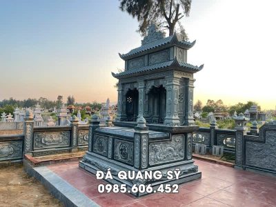 Mộ đá đôi đẹp - Biểu tượng tình nghĩa Vợ Chồng #Modadoi