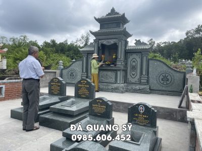 Mộ Đá Granite Đẹp – Sang Trọng, Bền Bỉ Theo Thời Gian