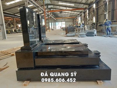 Mo da granite doi dep trang trong