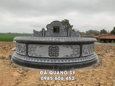 Nhận Tư Vấn Xây Mộ Đá Tròn Theo Yêu Cầu