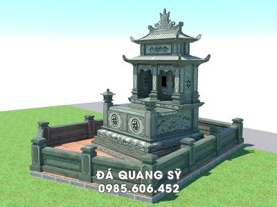 Thiết Kế & Thi Công Mộ Đá Đôi Đẹp, Giá Tốt Tại Ninh Bình