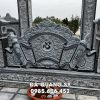 Mẫu Cuốn thư đá (Bình phong đá) chữ Phúc, Tâm cho Lăng Mộ gia đình
