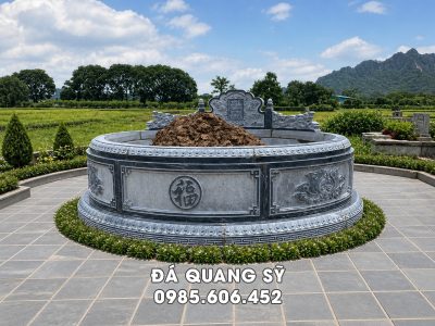 Giải pháp xây Mộ đá tròn chất lượng, giá hợp lý cho Ông Bà, Cha Mẹ năm 2026