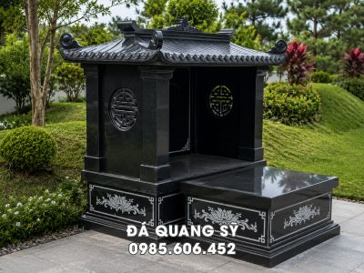 Lăng thờ đá Granite đẹp, chất lượng tại Hoa viên nghĩa trang sinh thái
