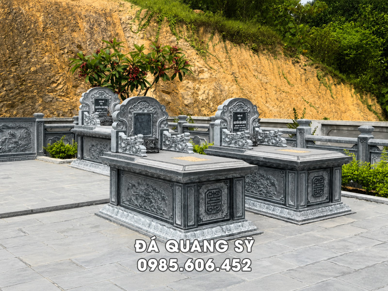 Mộ Đá Hung Táng (Mộ Kim Tĩnh) Đá xanh đen Thanh Hóa chất lượng, giá tốt tại Ninh Bình 14 Mộ Đá Hung Táng (Mộ Kim Tĩnh) Đá xanh đen Thanh Hóa chất lượng, giá tốt tại Ninh Bình