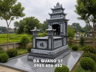 Tư vấn, lắp đặt Mộ đá 3 mái tại Hà Tĩnh Uy tín, Chất lượng