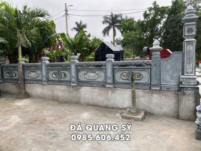 Tường Rào đá - Hàng Rào Lan Can Đá Lăng Mộ Đẹp, Chất Lượng Cao