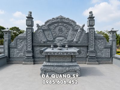 Cuốn Thư Lăng Mộ Tổ - Cuốn Thư Bằng Đá cho Lăng Mộ Tổ