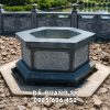 Mẫu Mộ Đá Lục Giác - Đá xanh rêu Thanh Hóa