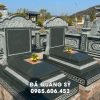 Mộ Đá Xanh Rêu Cổ Điển - Mẫu Mộ Đẹp khi sửa Mộ cho Bố Mẹ 2026