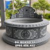 Xây Mộ Đá Tròn tại Quảng Ninh cho phần mộ của Bố Mẹ Gia chủ