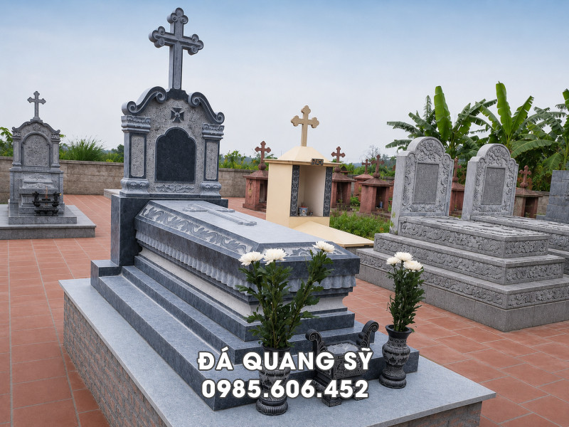 Báo giá Mộ đá công giáo lắp đặt trên toàn quốc 14 Báo giá Mộ đá công giáo lắp đặt trên toàn quốc