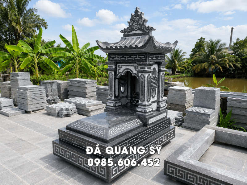 Mau Mo da xanh reu 3 cap 1 mai dep Mo da Ninh Binh
