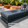 Mộ đá xanh rêu nguyên khối - Mộ đá Chôn 1 lần #damynghe