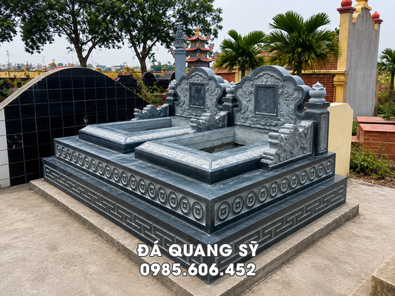 Báo giá Mộ đá đôi đẹp, lắp đặt toàn quốc - Đá mỹ nghệ Quang Sỹ 14 Báo giá Mộ đá đôi đẹp, lắp đặt toàn quốc - Đá mỹ nghệ Quang Sỹ